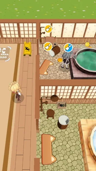 Capturas de tela do Kawaii Hot Spring: Idle Tycoon