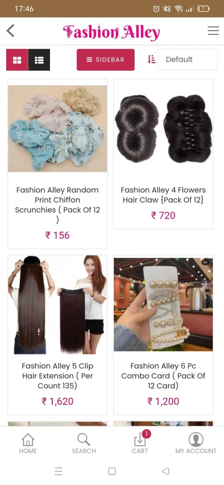 Fashion Alley Women Accessory Screenshots