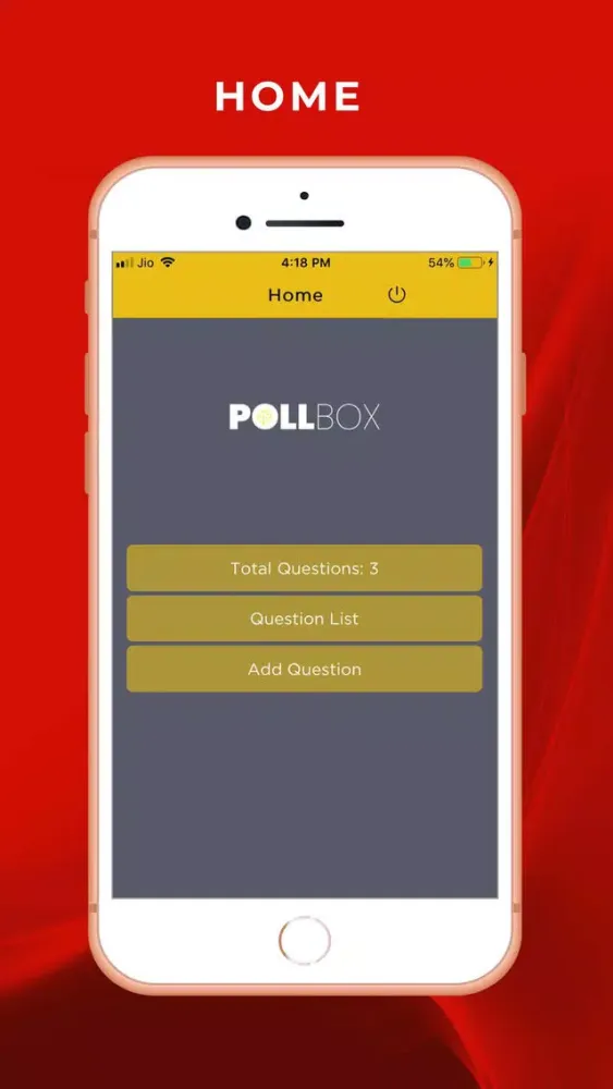 Ảnh chụp màn hình của Poll Box