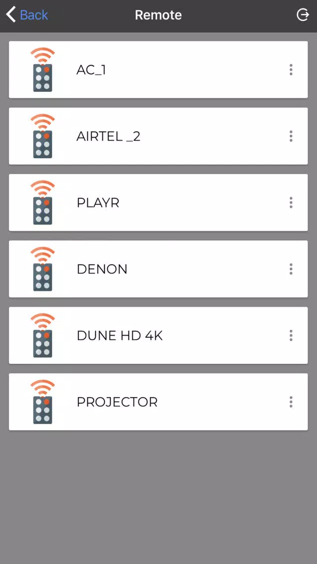 iRemote Screenshots