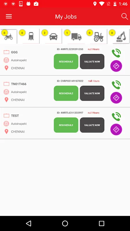 Autoinspekt Screenshots