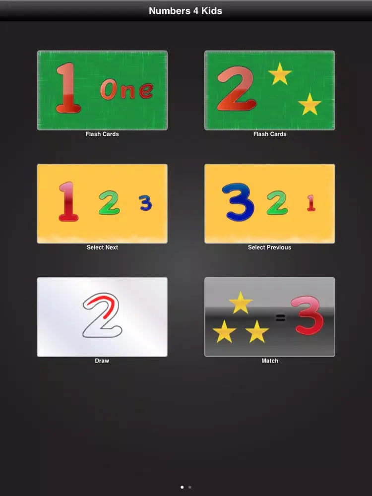 123 For Kids iPad  Screenshots