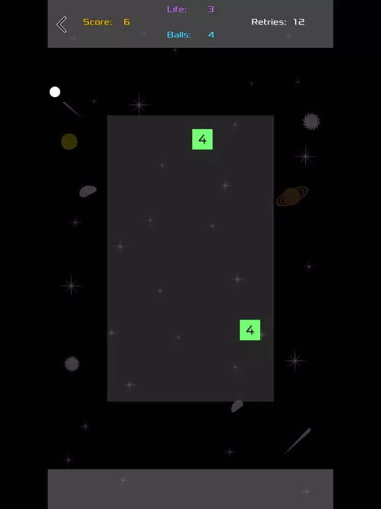 Ảnh chụp màn hình của Space-Ballz iPad 