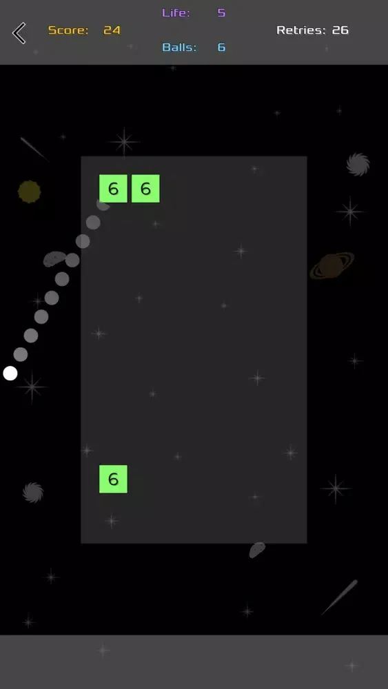 Ảnh chụp màn hình của Space-Ballz