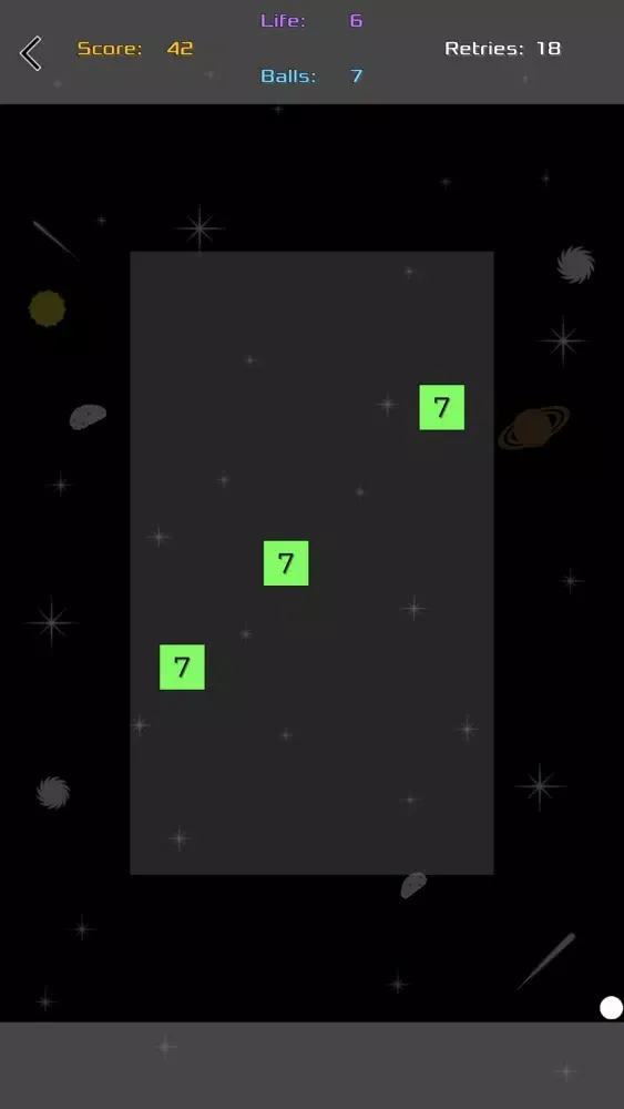 Ảnh chụp màn hình của Space-Ballz