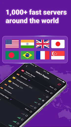 VPN Inf - Security Fast VPN Screenshots