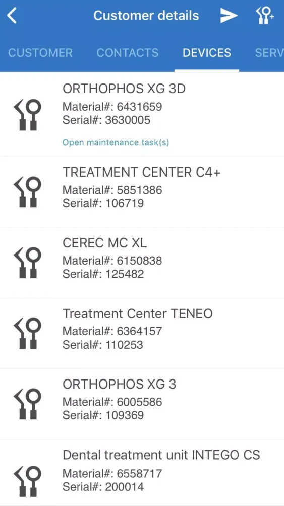 Siroforce Mobile Screenshots