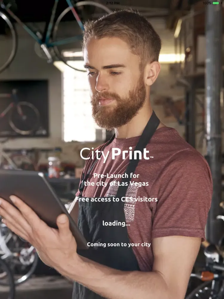 CityPrint iPad  Ekran Görüntüleri