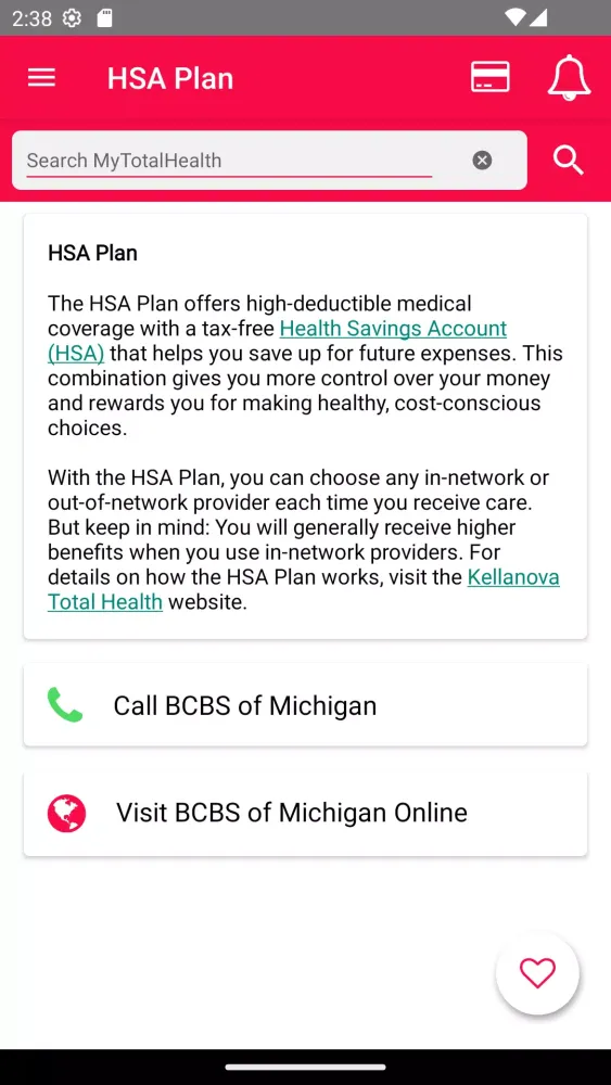 Kellogg My Total Health Screenshots