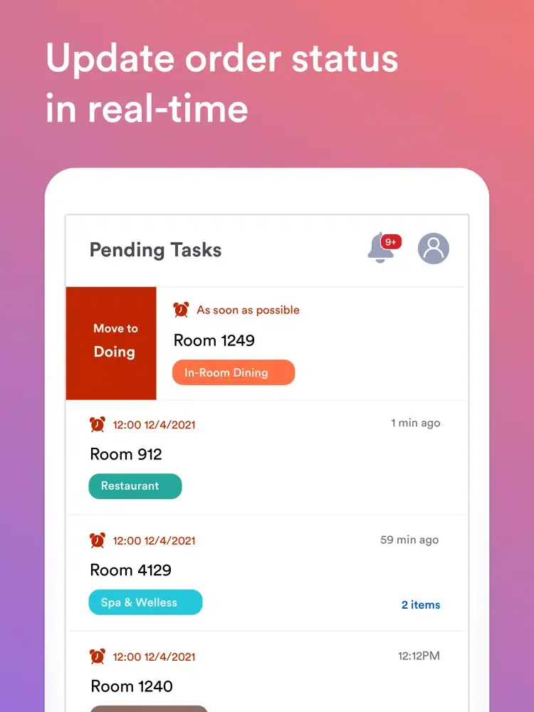 Innaway Order Manager iPad  Screenshots