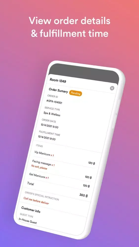 Innaway Order Manager Screenshots