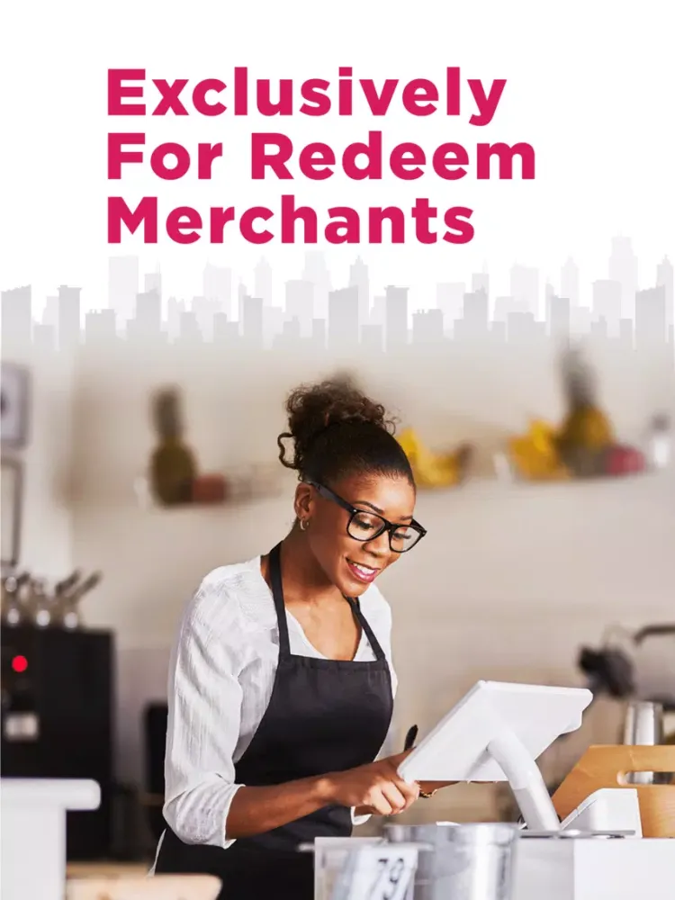 Redeem for Business iPad  Screenshots