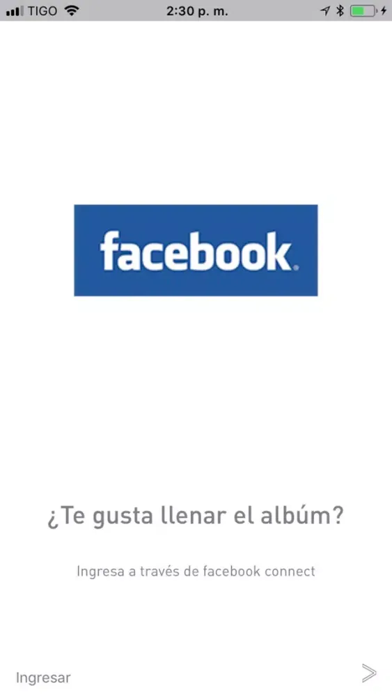 Capturas de tela do Albumeiro