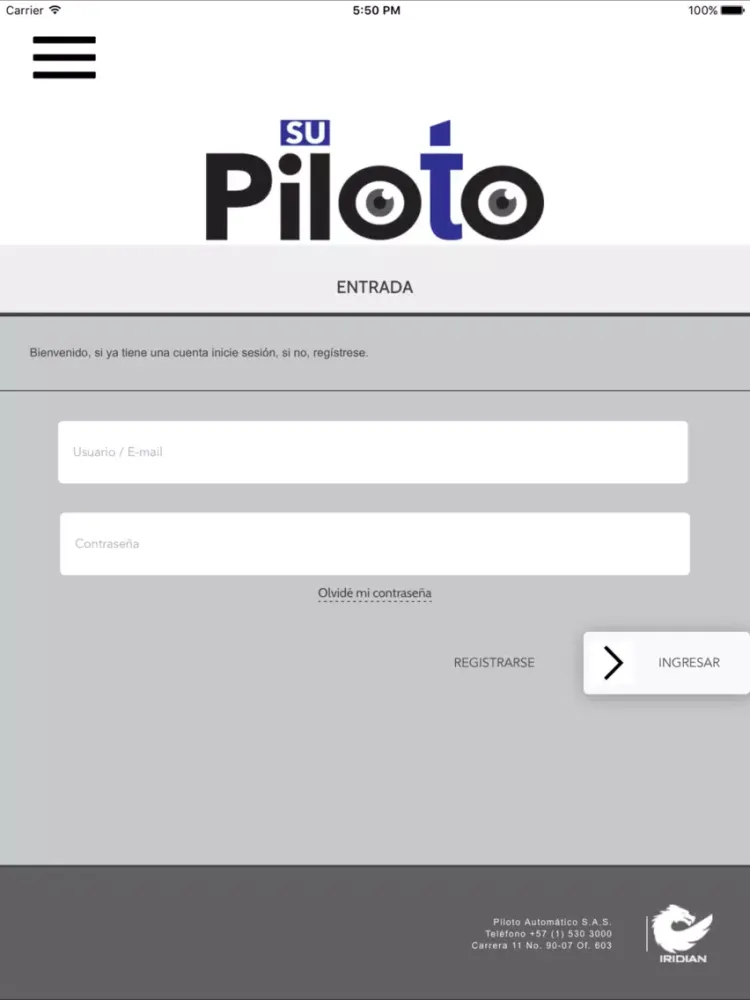 Su Piloto Conductores iPad  स्क्रीनशॉट