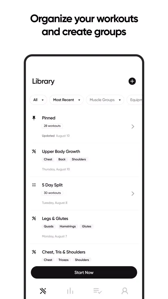 IRON Workout Tracker Gym Log应用截图