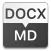 DOCXtoMD converter