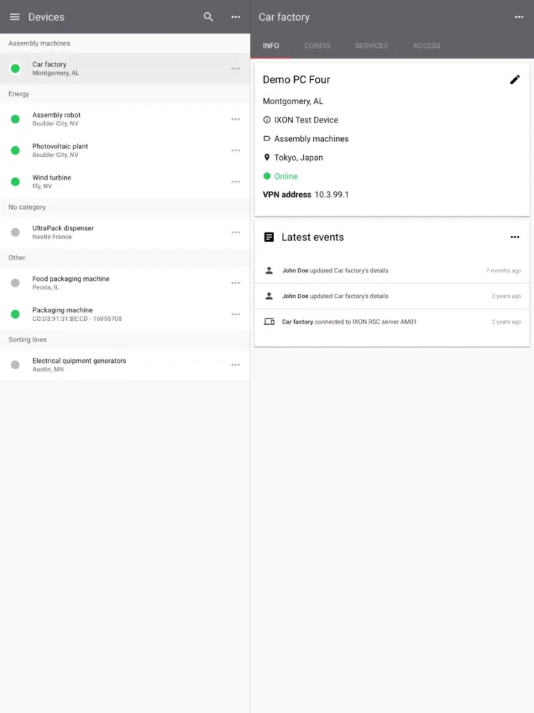 Dinnissen Productivity iPad  Screenshots