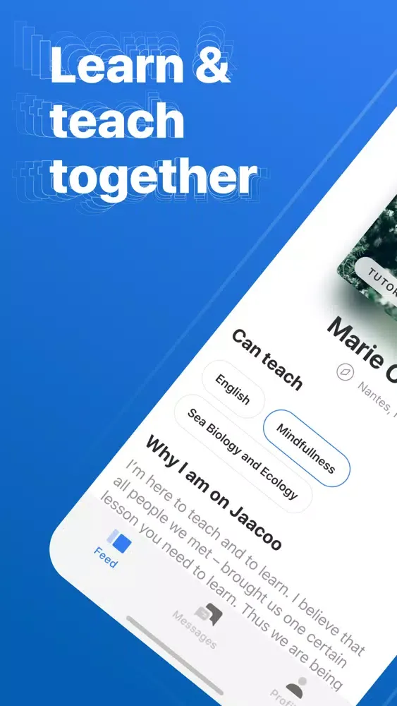 Capturas de tela do Jaacoo: Learn & Teach Together