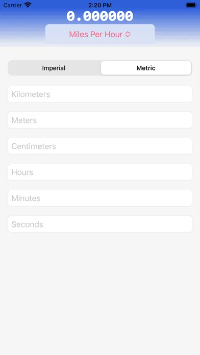 Captures d'écran de First Flight Calculator