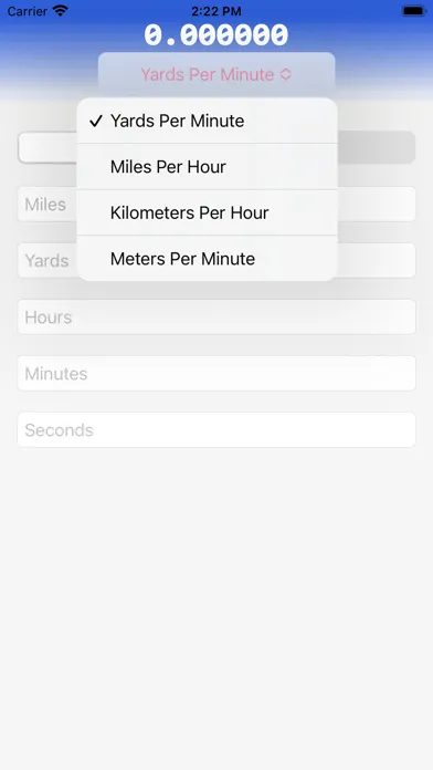 Captures d'écran de First Flight Calculator
