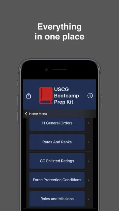 USCG Bootcamp Prep Kit Ekran Görüntüleri