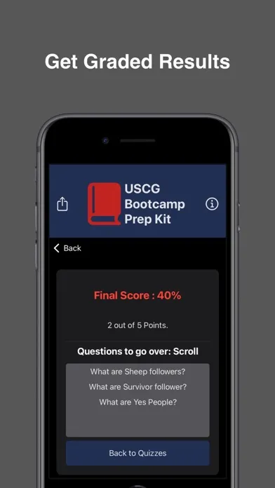 USCG Bootcamp Prep Kit Ekran Görüntüleri