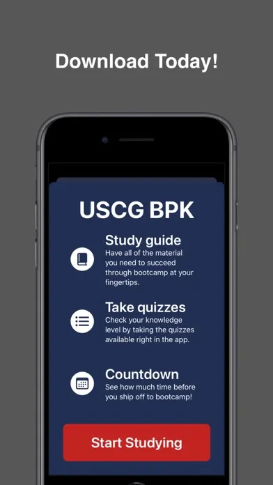 USCG Bootcamp Prep Kit Ekran Görüntüleri