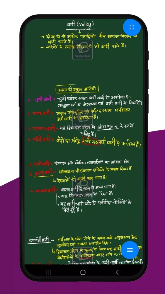 Practice book Screenshots