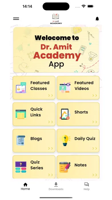 Tangkapan layar Dr Amit Academy