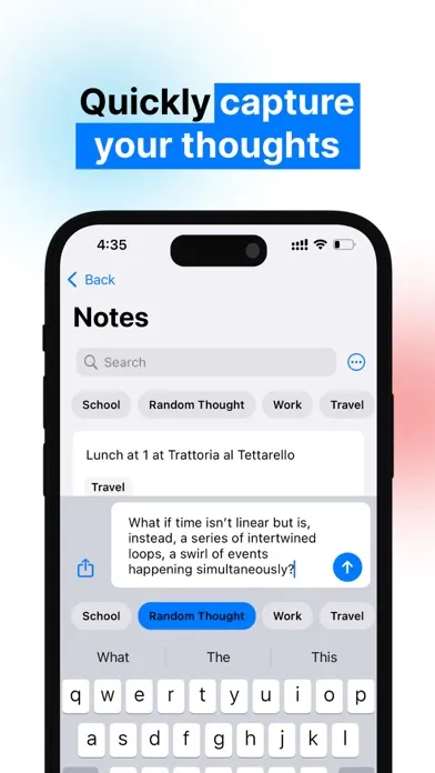 Ảnh chụp màn hình của Jot: Simple Notes with Tags