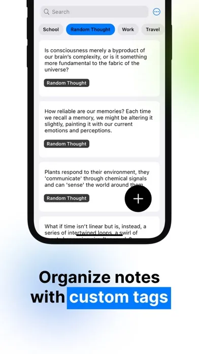 Ảnh chụp màn hình của Jot: Simple Notes with Tags