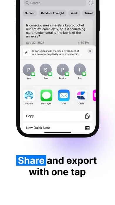 Ảnh chụp màn hình của Jot: Simple Notes with Tags