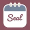 Seal  - Sticker calendar