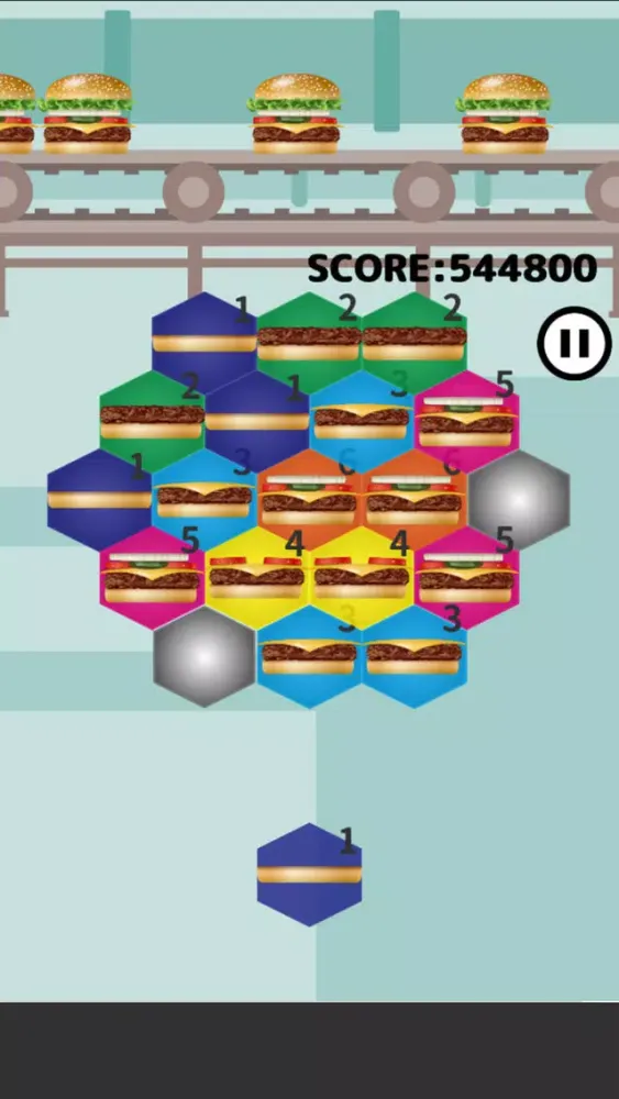 ハンバーガーを作ろう　-脳トレパズル- Screenshots