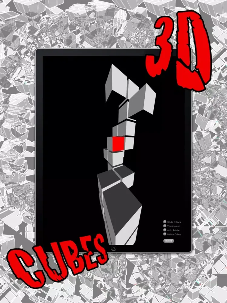 3D Cubes Building Blocks iPad  Ekran Görüntüleri