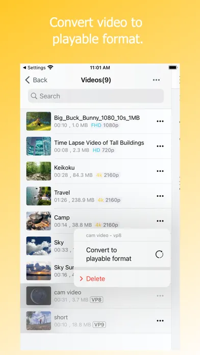 Video Storage/Conv/PIP - Doda+ স্ক্রিনশট