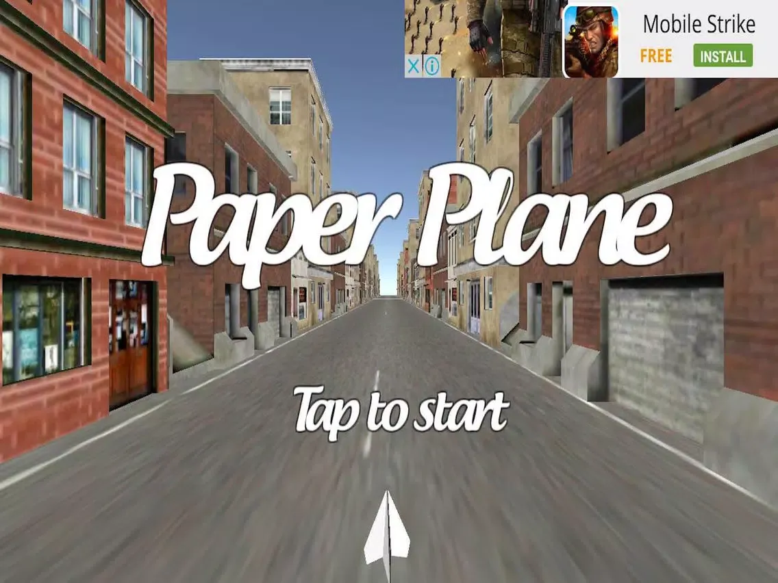 Capturas de tela do Paper Airplane Saga - Fly Paper Air plane like a pro and earn reward iPad 