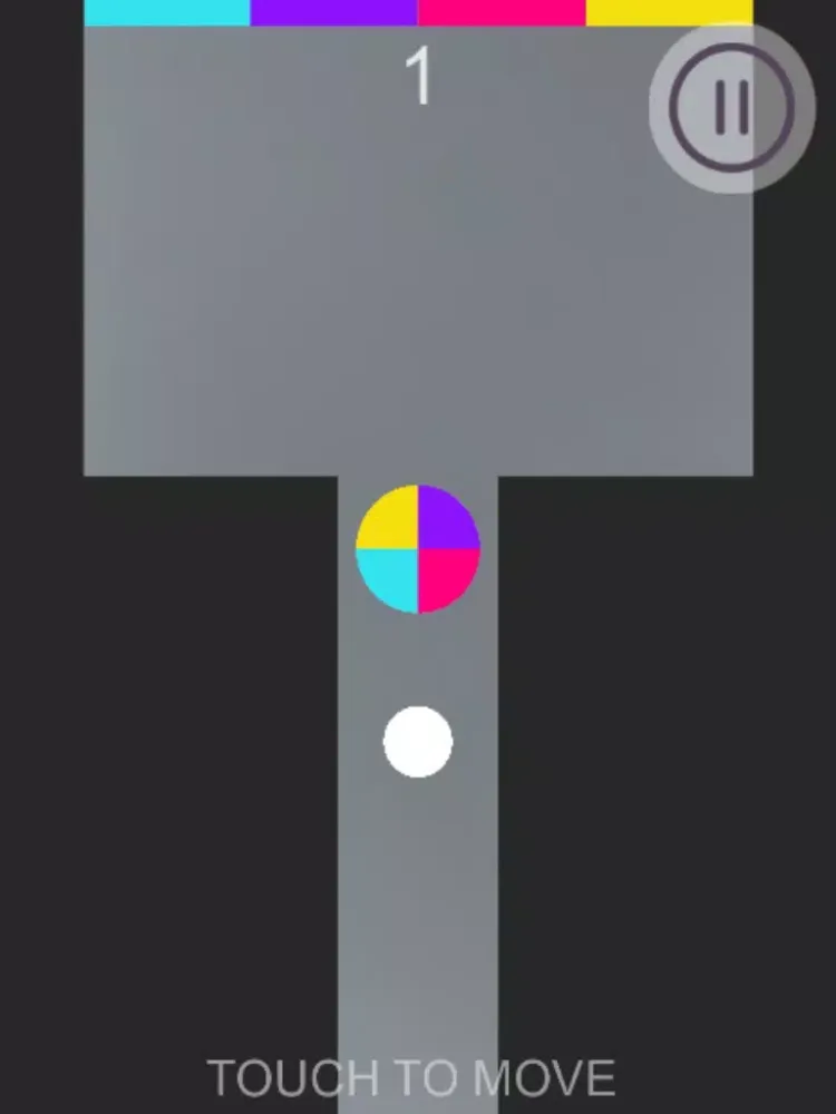 ภาพหน้าจอของ Pass Time: Color Run - A Great Time Killer Game to Relieve Stress iPad 