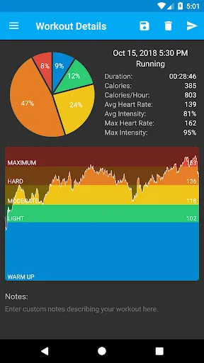 CardioMez - Heart Rate Workout Screenshots