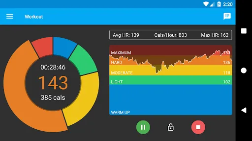 CardioMez - Heart Rate Workout Screenshots