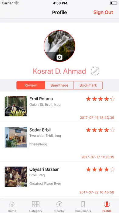 Capturas de pantalla de Visit Erbil - Official Guide