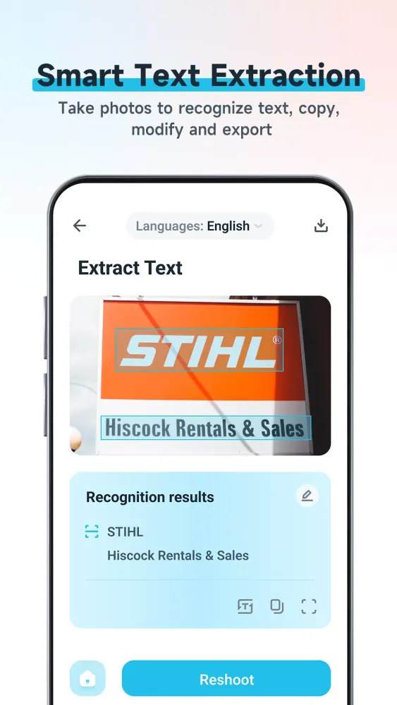 Capturas de pantalla de Scan Expert