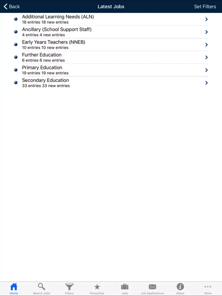 Education Recruitment/Training iPad  स्क्रीनशॉट