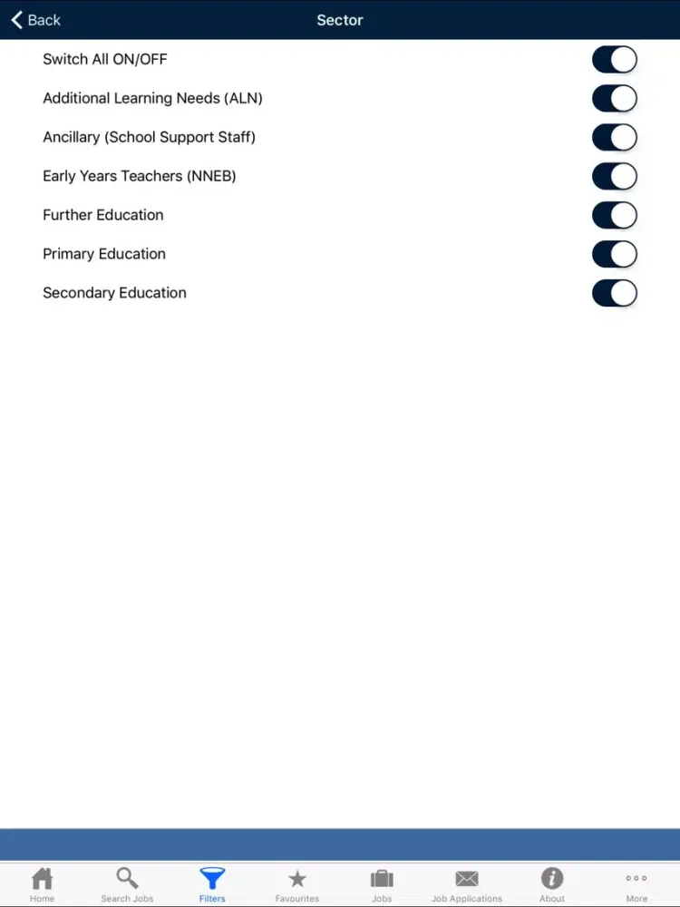 Education Recruitment/Training iPad  स्क्रीनशॉट