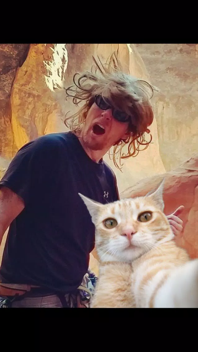 Ảnh chụp màn hình của Selfie Cat Camera