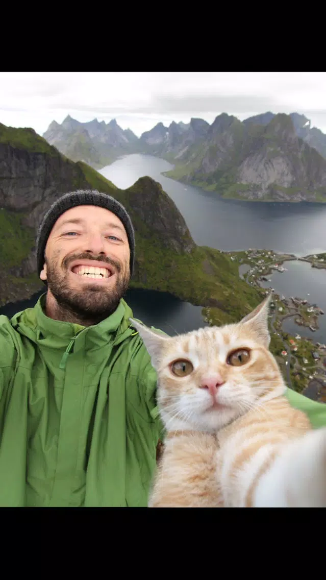 Ảnh chụp màn hình của Selfie Cat Camera