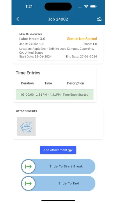 Kinetic Time Entry应用截图
