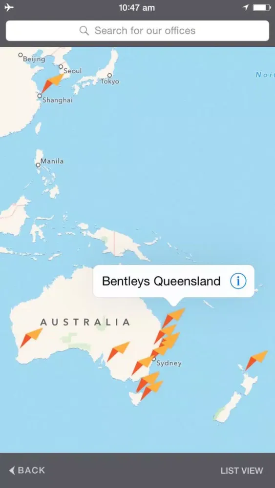Capturas de tela do Bentleys