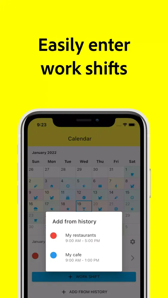 Payroll Calendar スクリーンショット