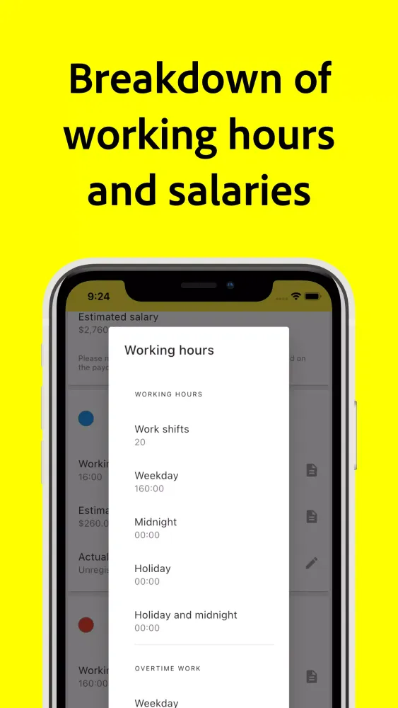 Payroll Calendar スクリーンショット